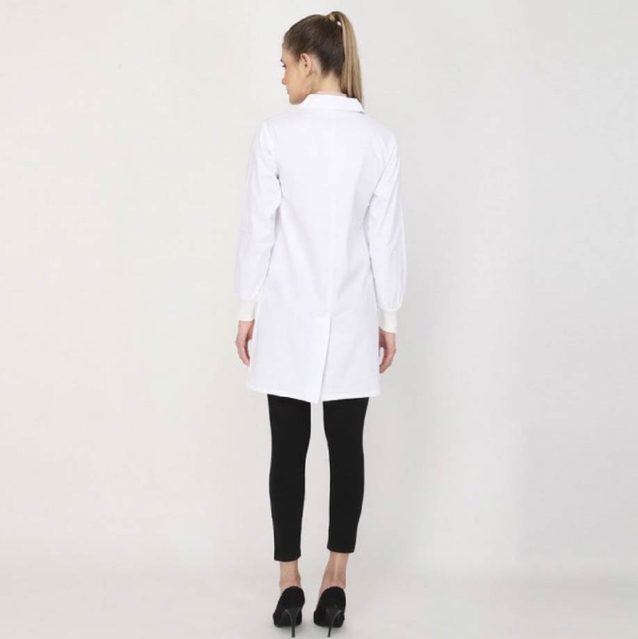 Female Lab Coat (Length 35") - Image 4